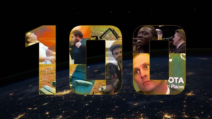 Graphic illustration for SI.com's "Hot Clicks 100"